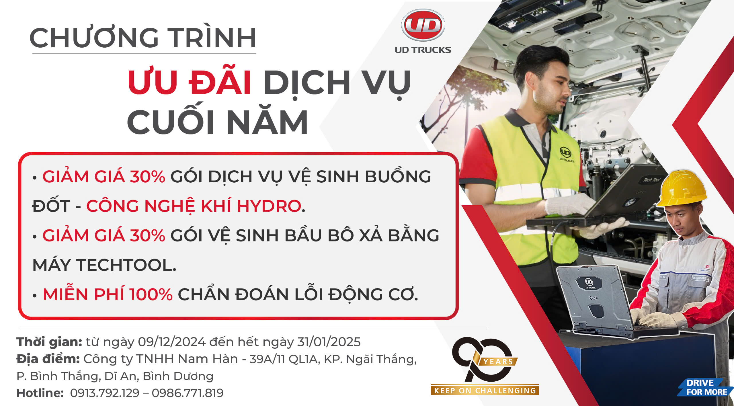 Khuyen mai DỊCH VỤ