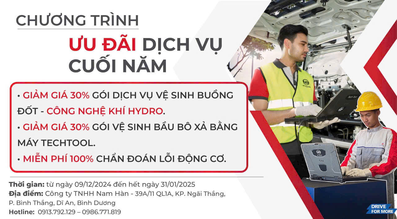 CHƯƠNG TRÌNH ƯU ĐÃI DỊCH VỤ CUỐI NĂM 2024