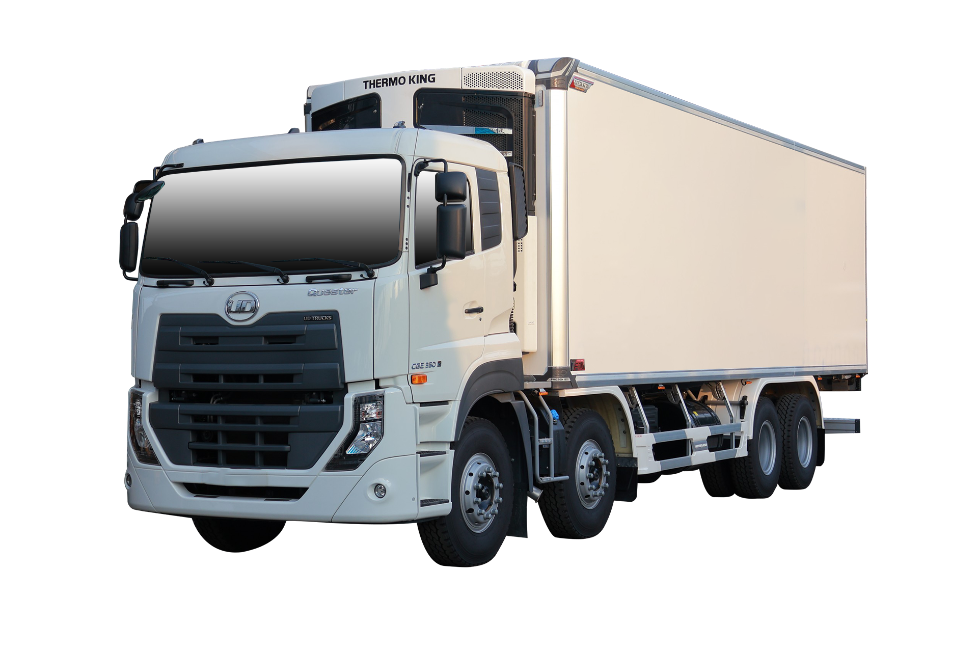 XE TẢI ĐÔNG LẠNH 8x4 CGE 350 WB6525 QUYỀN AUTO